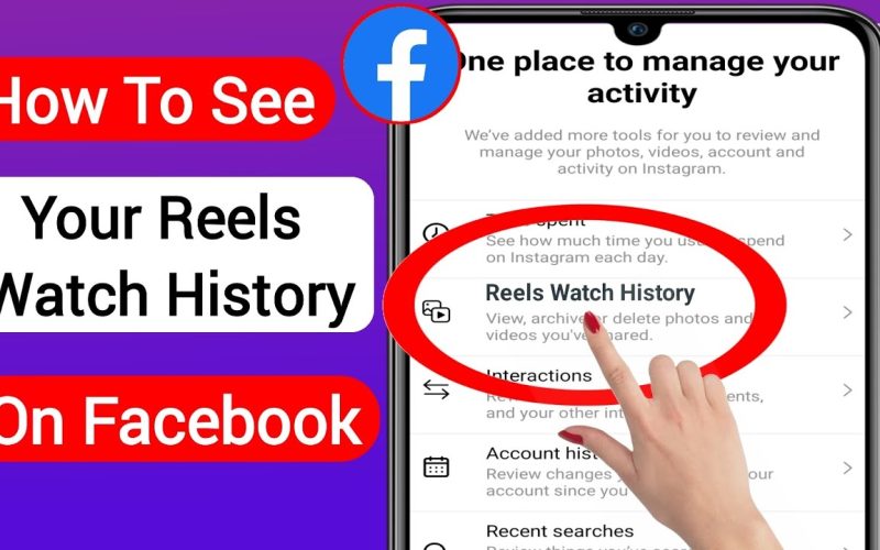 How to See Reels Viewing History on Facebook?