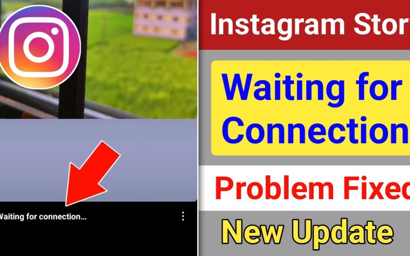 How to Solve Instagram Waiting for Connection Error